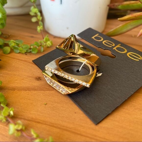 "bebe Statement Ring $16 each or bundle 3 for $25 - Picture 1 of 5